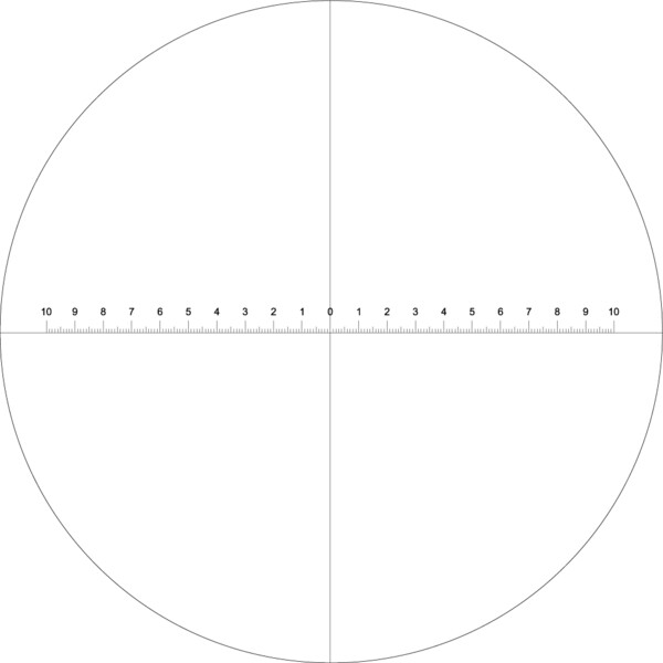 Levenhuk Microscoopglaasje voor Calibratie van Stereo miscroscopen CSS1