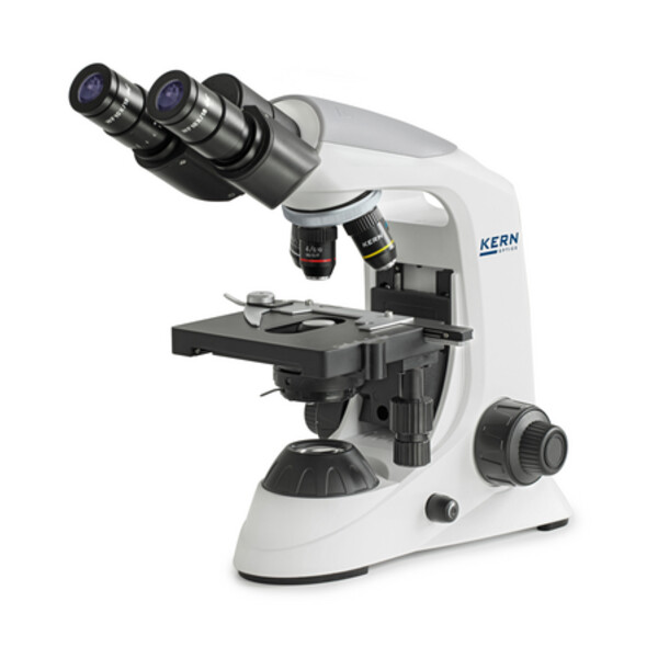 Kern Microscoop Bino Achromat 4/10/40/100, HWF10x18, 3W LED, OBE 132