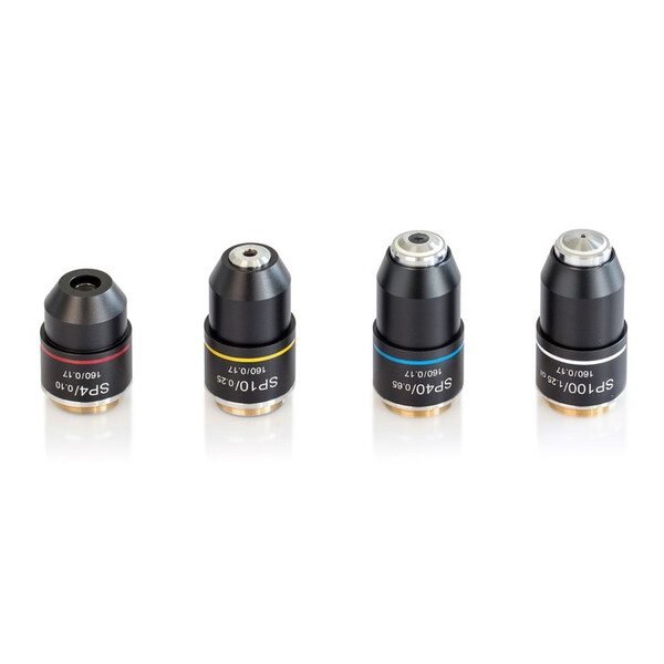 Kern Objectief, OBB-A1565, e-plan, achro, 100x/1.25, olie, w.d. 0.07mm, veerbelast, schimmelwerend