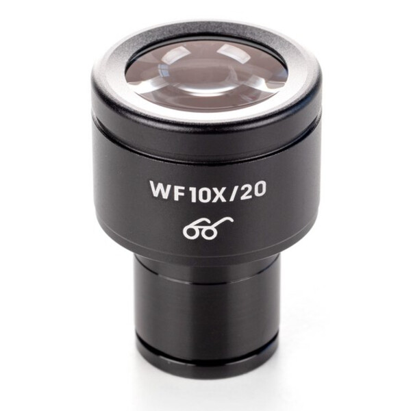 Kern Oculair Ø 23,2 mm, OBB-A1618, HWF 10x/Ø20mm, met schaalverdeling 0,1mm, High-Eye-Point, Schimmelwerend