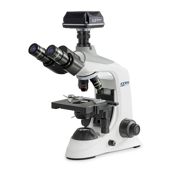 Kern Microscoop Digitale microscopen, OBE 134C825, HF, digitaal, 1,25 Condensor, vast, USB 2.0, 40x-1000x, DIN, Dl, 3W LED, 5,1 MP