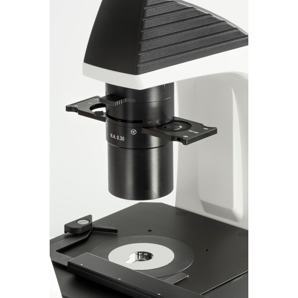 Kern Omgekeerde microscoop OCM 167, FL, PH, trino, vaste N.A. 0,3 Condensor, 10x-40x, Al, Dl, 5W LED