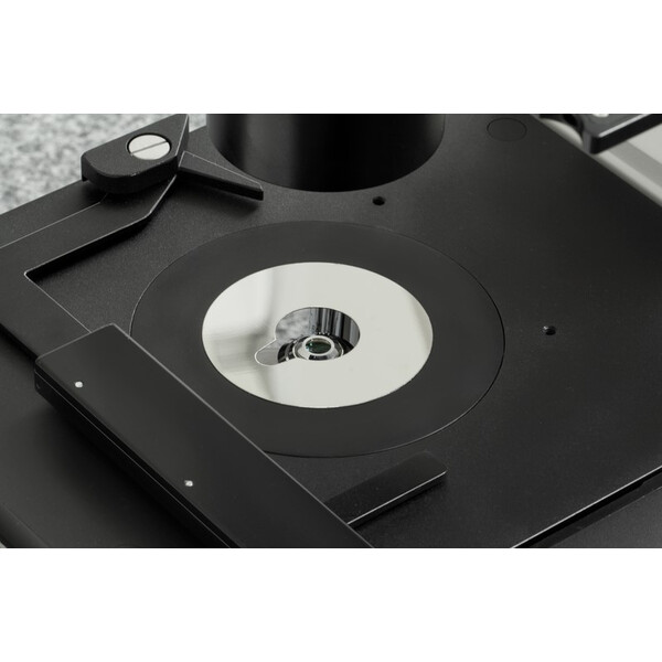 Kern Omgekeerde microscoop OCM 167, FL, PH, trino, vaste N.A. 0,3 Condensor, 10x-40x, Al, Dl, 5W LED