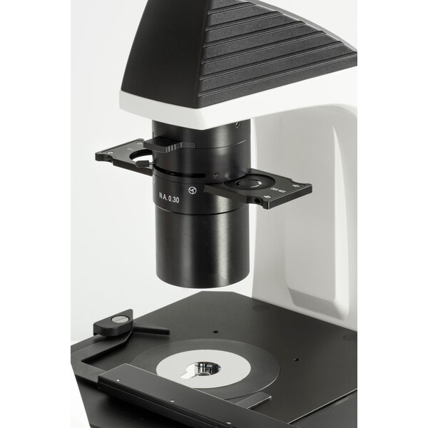 Kern Omgekeerde microscoop OCM 168, FL, PH, trino, vaste N.A. 0,3 Condensor, 10x-40x, 5W LED, Al/Dl