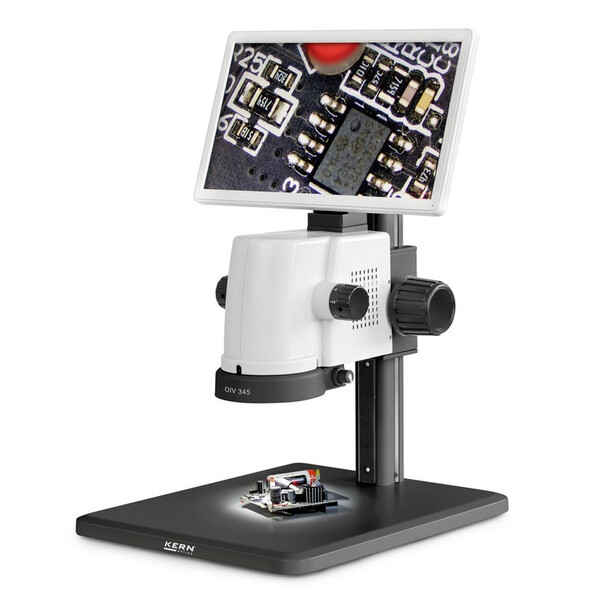 Kern Microscoop OIV 345, Digitaal, 0.7x-4.5x, LED, aluminium, HDMI