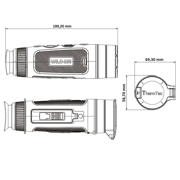 ThermTec Warmtebeeldcamera Wild 635