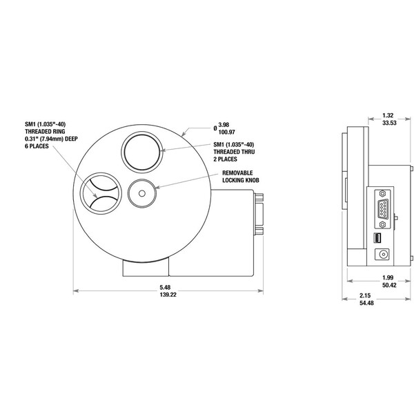 Andover Gemotoriseerd filterwiel 12x12,5mm
