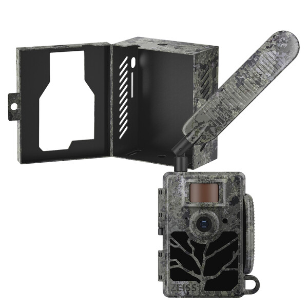 ZEISS Wildlife camera Set Secacam 5 & metalen behuizing