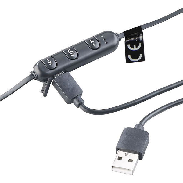 Omegon Bluetooth Stereo hoofdtelefoon met magneet, Bluetooth 5.0