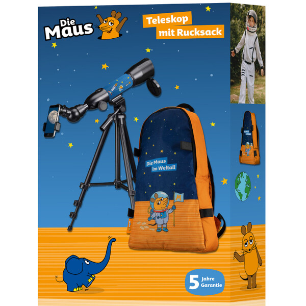 DieMaus Telescoop AC 50/350 met rugzak
