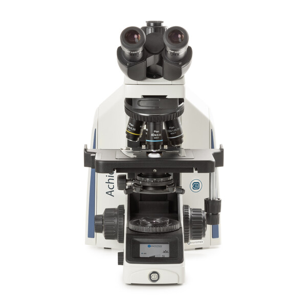 Euromex Microscoop Achios-X observator, AX.1152-PLi, trino, EWF 10x/22 mm, plan PLi 4/10/S40/S100x olie IOS, 3 W NeoLED™.