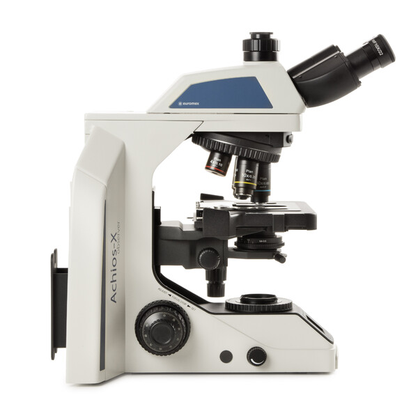 Euromex Microscoop Achios-X observator, AX.1152-PLi, trino, EWF 10x/22 mm, plan PLi 4/10/S40/S100x olie IOS, 3 W NeoLED™.
