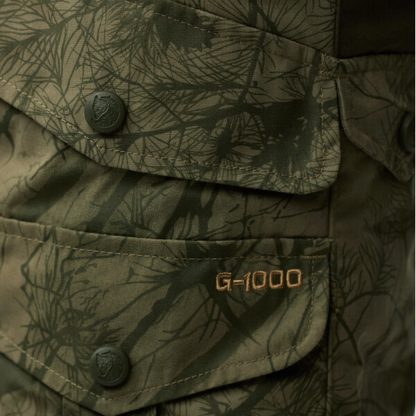Fjällräven Barents Pro Jachtbroek M, 626-662 Groen Camo-Diep Bos, 50