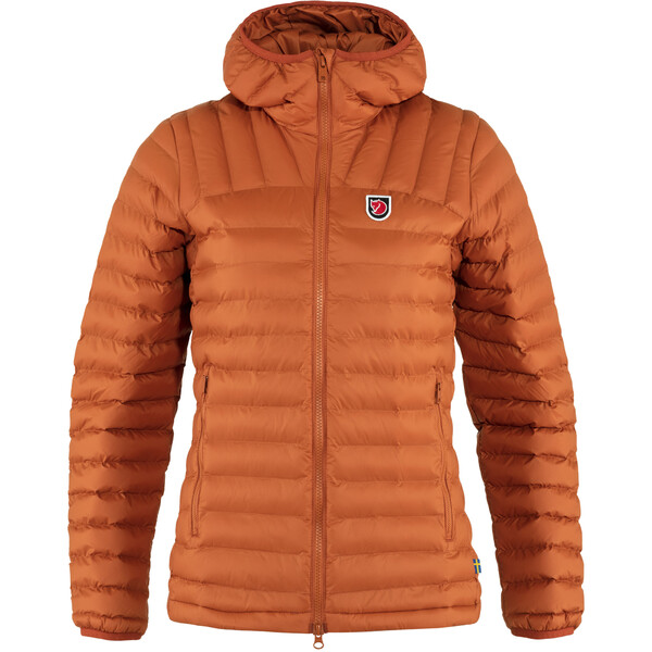 Fjällräven Expedition Lätt Hoodie W, 243 Terracotta Bruin, L