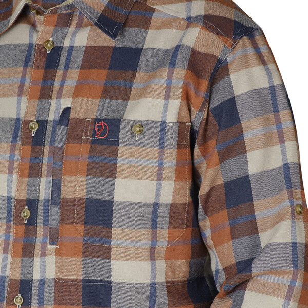 Fjällräven Fjällglim Overhemd M, 215 Autumn Leaf, maat S