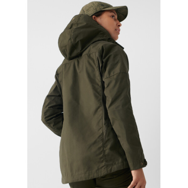 Fjällräven Forest Hybrid Jas W, 633 Donker Olijf, L
