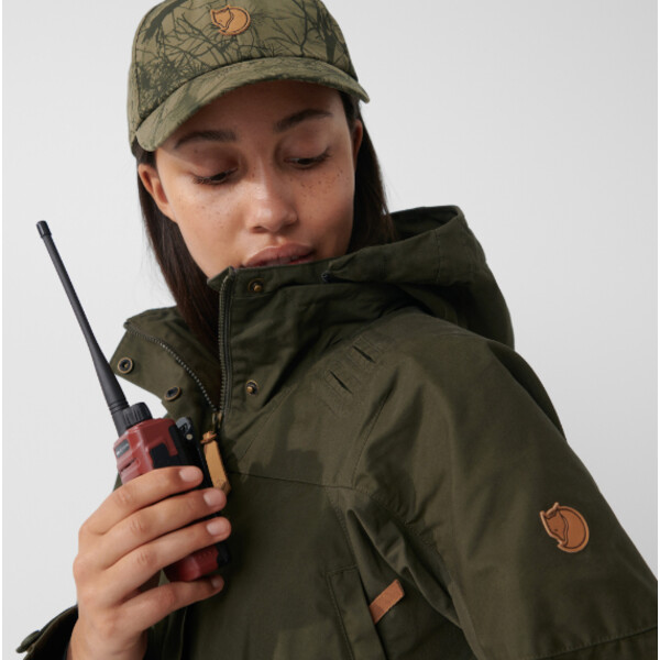 Fjällräven Forest Hybrid Jas W, 633 Donker Olijf, L