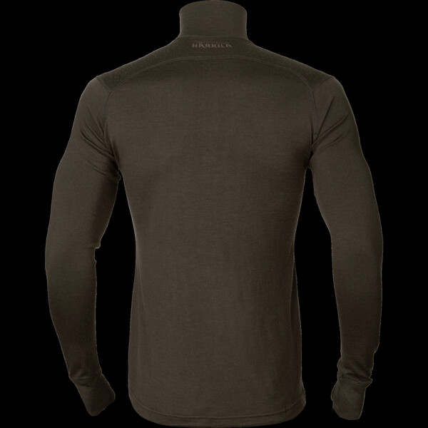 Härkila Base All Season halve rits Shadow bruin , M