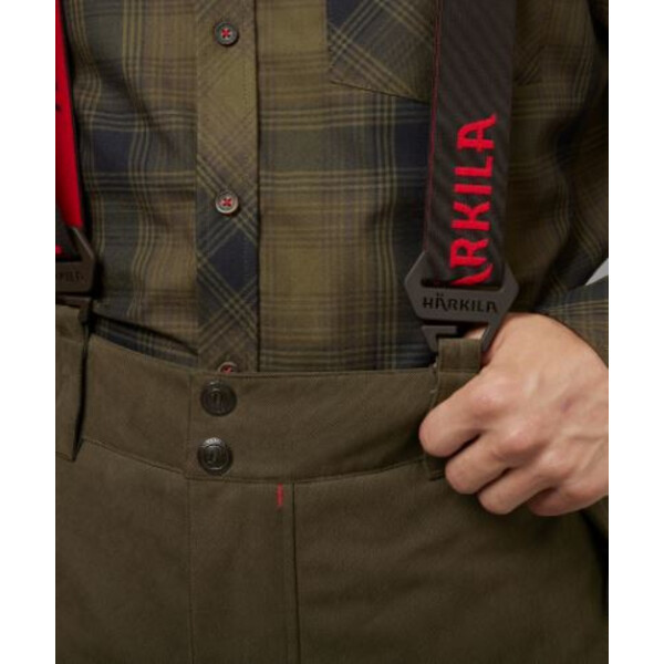 Härkila Driven Hunter HWS geïsoleerde broek, wilgengroen, maat 52