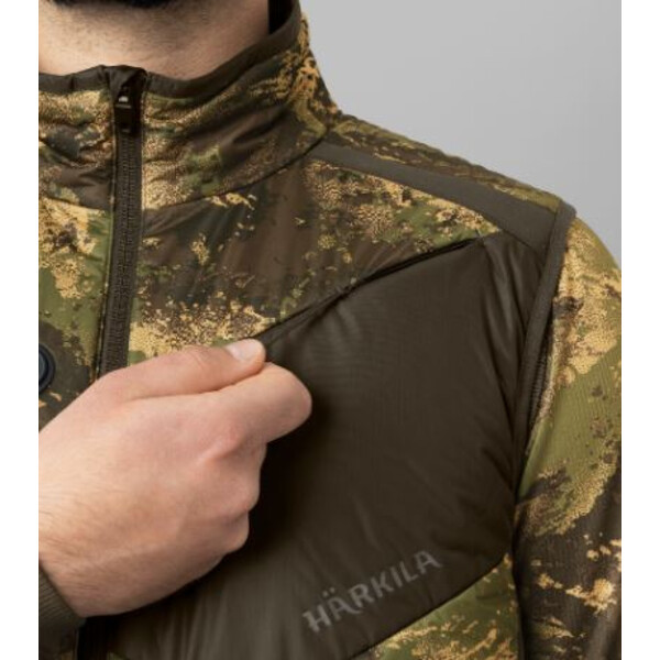 Härkila verwarmd vest Camo, AXIS MSP®Bosgroen , maat S