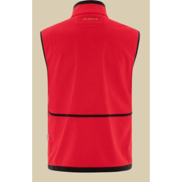 Härkila Kamko fleece vest, Bruin/Rood maat XL