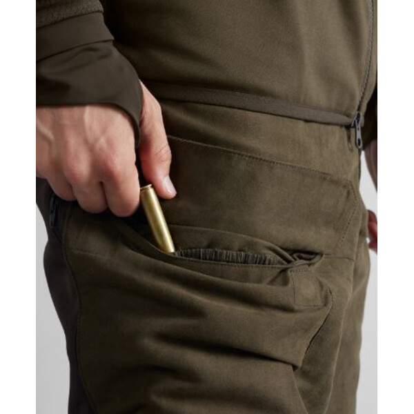 Härkila Scandinavische broek, Wilgengroen/Diepbruin, maat 50