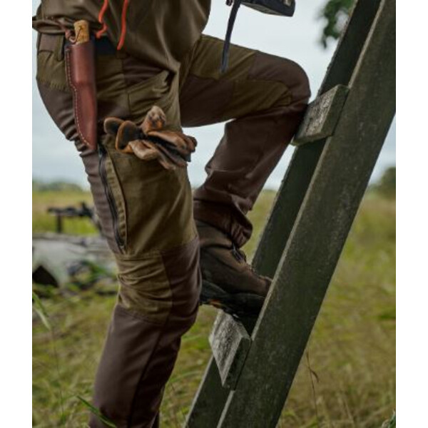 Härkila Scandinavische broek, Wilgengroen/Diepbruin, maat 50