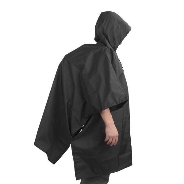 Summit-Creative Regenponcho zwart