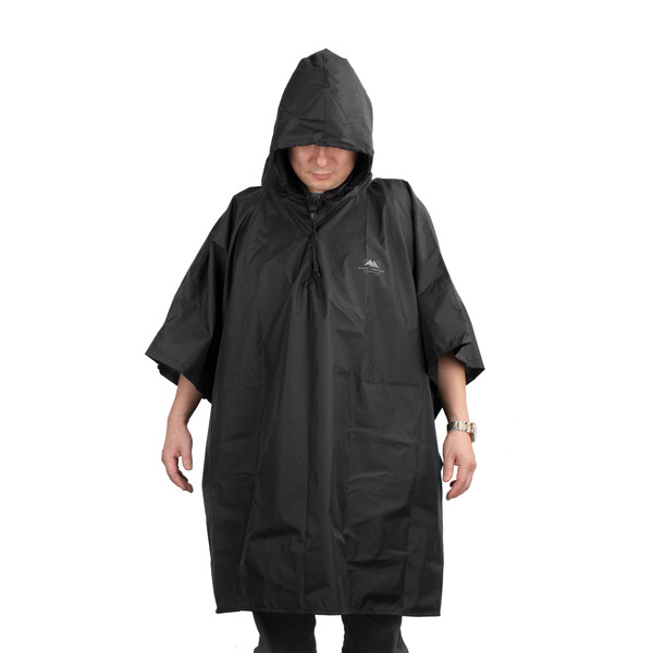 Summit-Creative Regenponcho zwart