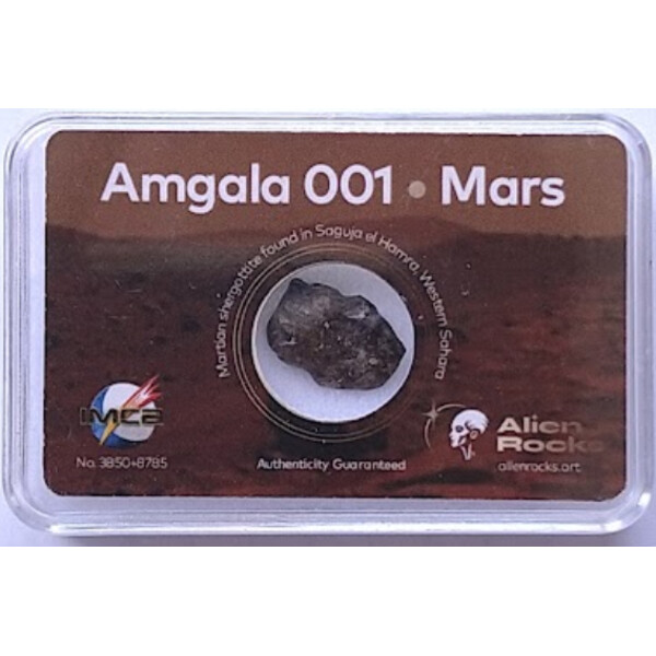 Alien Rocks Meteorieten van Mars Amgala 001 0,7 - 0,99 gram