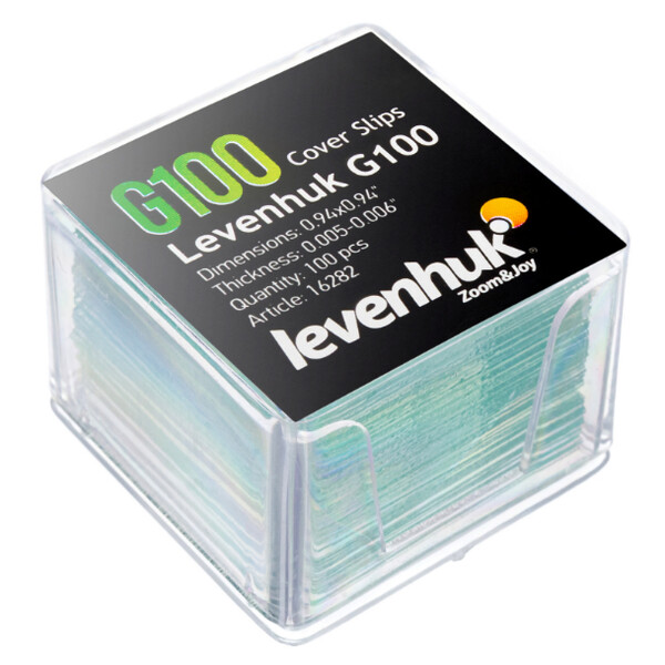 Levenhuk Dekglaasjes G100 100 stuks