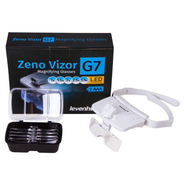 Levenhuk Vergrootglazen Zeno Vizor G7 3,5x LED