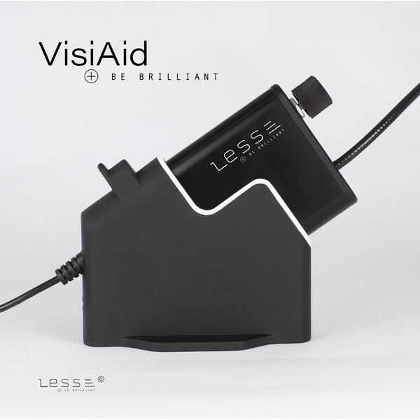 LESS Vergrootglazen VisiAid, verlichte bril, complete set, tafel & Mobile