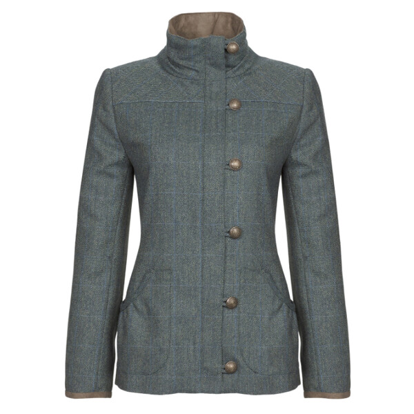 Dubarry of Ireland Tweed jasje Bracken 89 Mist maat 40