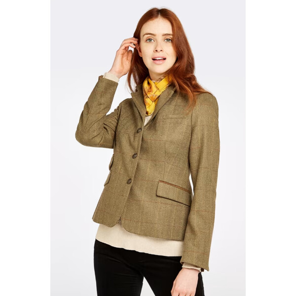 Dubarry of Ireland Boterbloem Elm tweed jasje maat 38