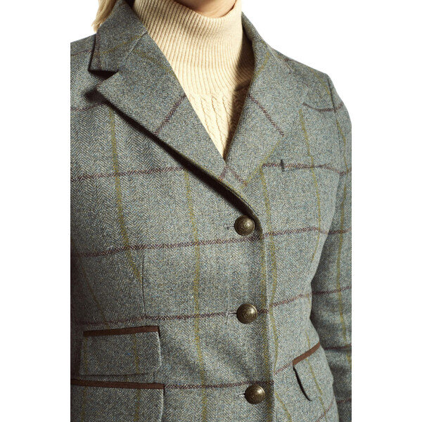 Dubarry of Ireland Boterbloemkleurig tweed jasje maat 42
