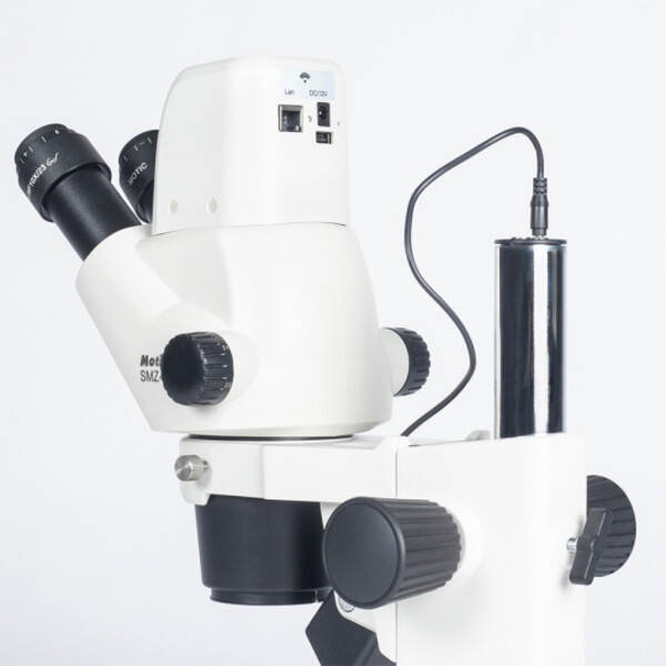 Motic Microscoop SMZ-171iX, digital, 7.5x-50x, w.d. 110mm, 4 MP, 1/3", Wifi/Lan
