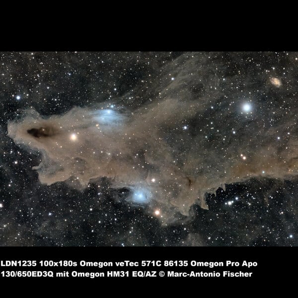 Omegon Apochromatische refractor Pro APO 130/650 ED3Q OTA