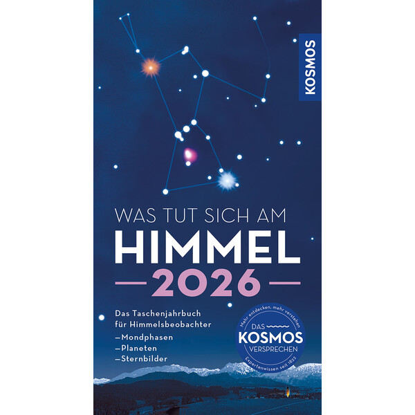 Kosmos Verlag Jaarboek Was tut sich am Himmel 2026