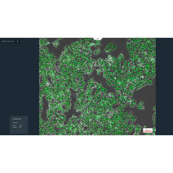 ZEISS software Labscope-module AI Cell Counting DLic