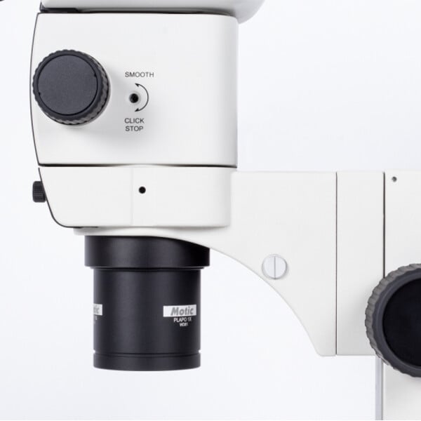 Motic Stereo zoom microscoop SM7TR-P APO1X, trino, 8-56X, WD 81 mm, 7:1