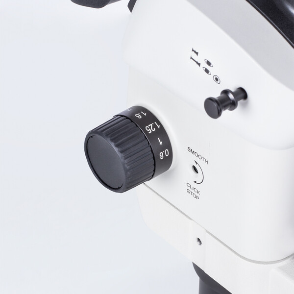 Motic Stereo zoom microscoop SM7TR-P APO1X, trino, 8-56X, WD 81 mm, 7:1