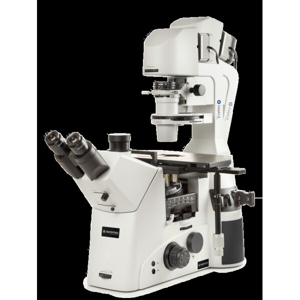 Euromex Omgekeerde microscoop DI.1053-PLPHFi, trino, 100-400x, IOS, LED