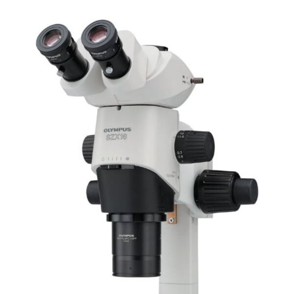 Evident Olympus Stereo zoom microscoop SZX16, trino, 16,4:1, 7-115x, 60 mm, SZX2-ILLTQ LED