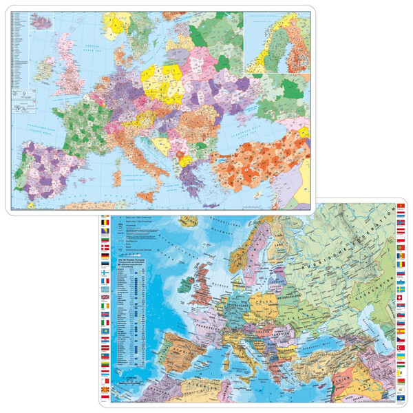 Stiefel Bureau-onderlegger europa postcode / fysiek (59 cm x 42 cm)