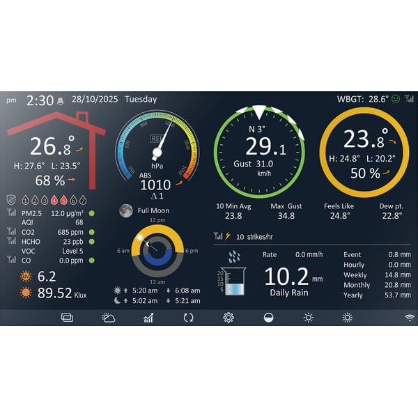 Bresser Weerstation MeteoChamp 9-in-1 WLAN