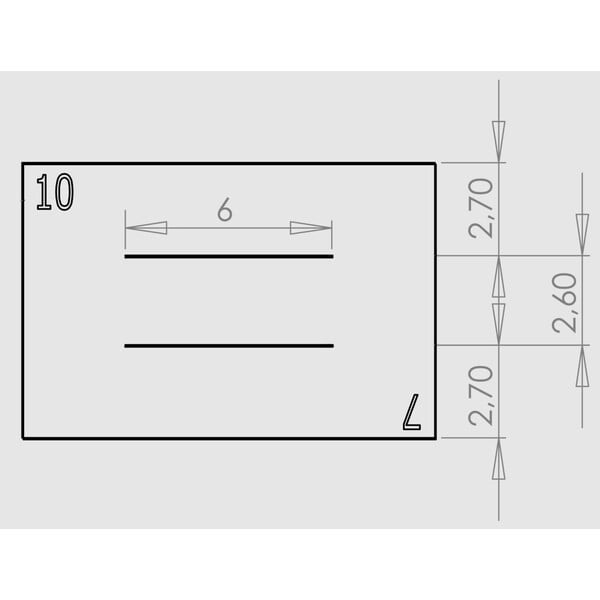 Shelyak Sol'Ex / SUNSCAN 2-position slit 7  10 µm (GEN2)