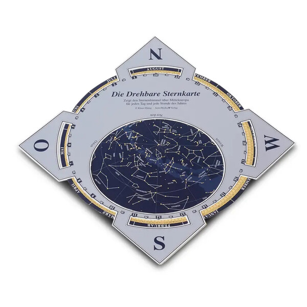 AstroMedia De draaibare sterrenkaart