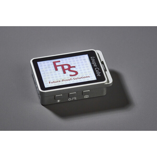 FPS Magic Loupe Cube elektronische vergrootglazen – compact, 7x tot 19x zoom, UV-licht & 2,4-inch display