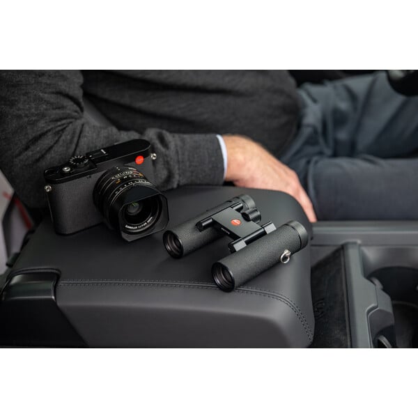 Leica Verrekijkers Noctivid 8x25 zwart met lederen bekleding